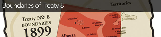 Treaty #8 Boundaries in Alberta